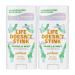 Natural Organic Deodorant Stick with Vanilla and Mint Coconut Oil and Activated Charcoal Aluminum Free Deodorant by Stinkbug Naturals Vanilla Mint 2-Pack