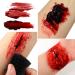 DE'LANCI Fake Blood Spray Splatter & Fake Scabs Gel Kit - Halloween Makeup for Vampire, Zombie & SFX Wound - Buy Online on SooperMarket.com