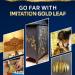 QTADAH Imitation Gold Leaf Sheets 100 Pcs - 5.5x5.5 Inches - Gold Foil for Artwork, DIY Crafts, Nail Art, Painting - Multipurpose & Easy to Use - Buy Online on SooperMarket.com