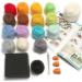 Woolbuddy Needle Felting Kit for Beginners - 6 Unique Felt Animals & Tools Included - Buy Online on SooperMarket.com