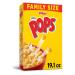 Kelloggs Corn Pops Breakfast Cereal, 8 Vitamins and Minerals, Kids Snacks, Family Size, Original, 19.1oz Box (1 Box)