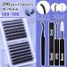 DIY Lash Extension Kit: Fluffy 60D+80D Cluster Lashes with Bond & Seal Glue - TOOCHUNAG Wispy Individual Eyelashes Cluster Kit - Buy Online on SooperMarket.com