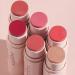 Wander Beauty On-the-Glow Blush and Illuminator - Strawberry Fields/Nude Glow - 7-in-1 Hydrating Stick Blush & Highlighter for Cheeks, Lips, Face & Body - Buy Online on SooperMarket.com
