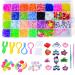 2000+Rubber Band Bracelet Kit, Loom Bracelet Making Kit for Kids, Rubber Bands Refill Loom Set, Rubber Bands for Bracelet Making Kit