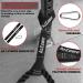 A2ZCARE Battle Rope Anchor Kit with Stainless Steel Snap Hook and Reinforced Straps - Includes Exercise Guide for Easy Setup - Buy Online on SooperMarket.com