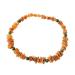 Baltic Amber and African Jade Pet Necklace Against Flea and Ticks for Dogs and Cats (25-65 cm) (35cm)