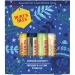 Burt's Bees lip balm multipack |Gift set with beeswax and vitamin E |100 % natural origin |Beeswax vanilla bean cucumber mint coconut and pear |4 x 4.25 g mixed lip balm set