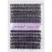 240Pcs 0.07mm D Curl 40D/50D Mixed Cluster Lash Extensions | DIY Individual Eyelashes Clusters | 12-16mm Wide Stem Lash Clusters - Buy Online on SooperMarket.com