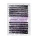 Buy Individual Eyelashes 240 PCs - C Curl Mix 12-16mm DIY Cluster Eyelash Extensions | Perfect for At-Home Use - Buy Online on SooperMarket.com