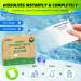 HOMERHYME Eco-Friendly Laundry Detergent Sheets - Fresh Linen Scent 200 Loads Plastic Free Hypoallergenic Travel & Home Use - 100 Strips - Buy Online on SooperMarket.com