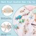 12-Piece Shell Pearl Starfish Hair Clip Set - Resin Alligator Hair Clips for Girls & Women - Buy Online on SooperMarket.com