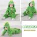 Doladola Unisex Dinosaur Hooded Romper Jumpsuit for 24-30 Months | Baby Toddler Sleepsuit Outfit - Buy Online on SooperMarket.com