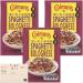 3 x Colman's Spaghetti Bolognese Recipe Mix Delicious with Grated Cheddar Cheese Quick to Prepare Sauce Mix 44g with Oerich Recipe Card