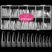 240PCS Clear Stiletto Nail Tips - Soft Gel False Nails for Salon-Quality Manicures at Home - Press On Nails in 12 Sizes - Square Nail Tips for DIY Extension - AOREAM - Buy Online on SooperMarket.com