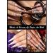 EBANKU 120 PCS Clear Matte Dual Nail Forms for Acrylic Stiletto Nail Extensions | Nail Art Salon Design Tools - Buy Online on SooperMarket.com