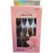 Fat-catz-copy-catz 24x Full Coverage Smooth Matte Stiletto pointed False Fake salon Nails Makeup (24x Matte Black Nails) - Buy Online on SooperMarket.com