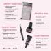 DIY Lash Extension Kit 20D Faux Mink Cluster Lashes 0.05 Curl 8mm-15mm Eyelash Glue Remover and Tweezers - Buy Online on SooperMarket.com