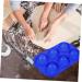Cabilock Silicone Mold 6 Pcs Six Egg Mold Silicone Molds Capacillos para Cupcake Easter Egg Shaped Molds Chocolate Mold 22.2X12.7CMx3pcs Bluex3pcs - Buy Online on SooperMarket.com