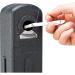 Black Outdoor Ashtray - 1-1/2 Gallon: Weatherproof Design for Outdoor Use - Buy Online on SooperMarket.com