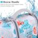 Vivaglory Ripstop Dog Rescue Vest - Improved Buoyancy & Visibility for Small to Medium Dogs | Leaf Blue (M: 53-63cm) - Buy Online on SooperMarket.com