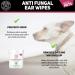 Biodegradable Anti-Fungal Ear Wipes for Dogs & Cats | 100 Soothing Cleaning Wipes | Gentle & Quick Solution for Ear Wax & Itchiness - Buy Online on SooperMarket.com