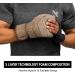 Hayabusa T3 LX Leather Boxing Gloves - 16oz Brown - Men and Women Training Sparring Heavy Bag Mitt Work - Buy Online on SooperMarket.com