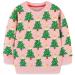 Girls Sweatshirt for Kids Cotton Top Casual Jumper Girl T Shirt Toddler Clothes Long Sleeve Pullover Age 1-12 Years 2-3 Years Christmas Trees