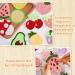 Cindeer 10 Pcs Glow in The Dark Food Series Punch Needle Embroidery Magnet Set with Patterns and Tools - Buy Online on SooperMarket.com