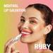 Ruby Kisses Salvation Lip Gloss - Lightweight Juicy Shine Menthol Infused Conditioning Treatment for Deep Hydration & Healing - Buy Online on SooperMarket.com