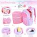 BYXEPA Girls Backpack - Cute School Kids Book Bag with Compartments for Students - Purple Kids' School Bag - Buy Online on SooperMarket.com