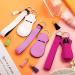30-Piece Lipstick Holder Keychain with Wristlet & Colored Tassel Pendants for Women - Perfect for Travelling - Buy Online on SooperMarket.com