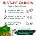 Wild Zora Organic Quinoa Bowls - Herb Roasted Chicken Flavor (3-Pack) | Gluten-Free, Quick & Tasty Meals with Lentils and Olive Oil | Pantry Staple Instant Meal Option - Buy Online on SooperMarket.com
