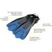 Cressi Palau SAF Short Adjustable Fins - Versatile Open Heel for Snorkeling - Blue/Azure - Made in Italy - L/XL - US Man 11-13 | US Lady 12-14 | EU 44-47 - Buy Online on SooperMarket.com