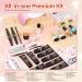 Modelones Poly Nail Gel Kit 8 Colors with 48W LED Nail Lamp - Professional Manicure Kit for Valentine's Day - Buy Online on SooperMarket.com