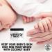 Coconut Essentials | COCONUT BABY Oil for Hair & Skin - All Natural Moisturizer - Unscented baby oil Massage Sensitive Skin Healthy Hair with Sunflower and Grapeseed oils - 4fl oz - Buy Online on SooperMarket.com