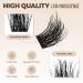 Lashview 144 PCS 3D Cluster Lashes - DIY Mega Volume Eyelash Extensions | Reusable Super Thin Band Individual Lashes - Buy Online on SooperMarket.com