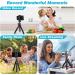 UBeesize Phone Tripod - Portable & Flexible Stand with Wireless Remote and Clip for Video Recording (Black) - Buy Online on SooperMarket.com