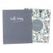 Peachly Minimalist Baby Memory Book | Baby First Year Keepsake for Milestones | Baby Books First Year Memory Book | Simple Baby Scrapbook for Boy or Girl Milestones | 60 Pages Grey Linen Scandi