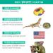 4oz Calcium with Vitamin D3 for Reptiles | Phosphorus-Free Ultrafine Powder | Real Fruit Blend Supplement for Lizards & Amphibians | Made in the USA - Buy Online on SooperMarket.com