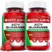 (2 Pack) Keto Aurora Gummies - Official Formula Vegan - Keto Aurora ACV Gummies Keto Aurora Gummies Keto Aurora ACV Gummy S Weight Shark Loss Tank Apple Cider Vinegar Vitamin B12 (120 Gummies)