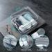 Gemice TSA Approved Travel Bottles - Leak Proof Silicone Squeezable Containers Set (16 Pack) - Grey - Buy Online on SooperMarket.com
