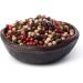 Cerez Pazari Rainbow Peppercorn Blend 200g & Himalayan Pink Salt 650g - Whole Black, Pink, Green, White Peppercorns for Grinders Refills - Buy Online on SooperMarket.com