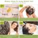 MQUPIN Black Hair Dye Shampoo - Instant, Easy-to-Use Permanent Hair Color for Men and Women - Natural Ingredients (10 PCS) - Buy Online on SooperMarket.com