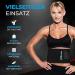 Wellrelaxx Women s Abdominal Girdle - Strong Adhesive Velcro Sweat Belt (Up to 115cm) | Waist Coach Belly Belt with Cell Phone Pocket Kidney & Back Support in Black - Buy Online on SooperMarket.com