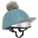 LeMieux Pom Pom Horse Riding Hat Silk - Sage - One Size