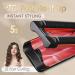 Novus 3 Barrel Waver Curling Iron - Anti-Scald 1 Inch Rapid Heating 3 Heat Settings for Deep Waves - Buy Online on SooperMarket.com