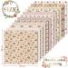 Whaline Spring Pattern Paper - 24 Sheets Double-Sided Rose Floral Scrapbook Paper for Card Making and Scrapbook Photo Album - 30 x 30cm - Buy Online on SooperMarket.com