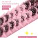 Joyeee False Eyelashes 10 Pairs Fake Eyelashes Glitter Diamonds Eye Lashes Reusable Easy to Wear and Remove Handmade Dramatic Fluffy Strip Lashes for Party Cosplay Costumes Festival Decoration Eyelashes#31 - Buy Online on SooperMarket.com