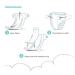 Medline Booster Pads with Adhesive - 192 Count - Baby Diaper Doubler for Overnight Leak Protection - Buy Online on SooperMarket.com