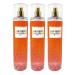 Bath & Body Works Raspberry Tangerine - pack of 3 Fine Fragrance Mist